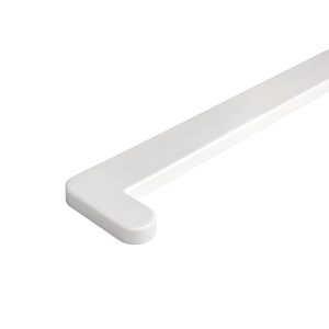 Заглушка торцевая для ПВХ подоконников универсальная белая