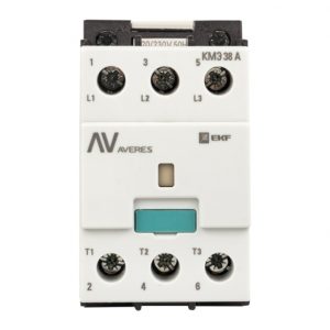 Контактор Averes КМЭ (ctr-s-40-00-400-av) 400 В 38 А тип АС 3P малогабаритный
