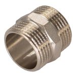 Ниппель CTM 1 1/2 НР(ш) х 1 1/2 НР(ш) латунный (CRNM0112)