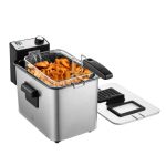Фритюрница Kitfort КТ-4053 серебристая