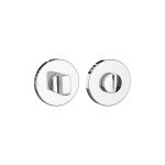 Фиксатор Punto BK6.R.ARC.R52 CP-8 круглая розетка хром (47205)