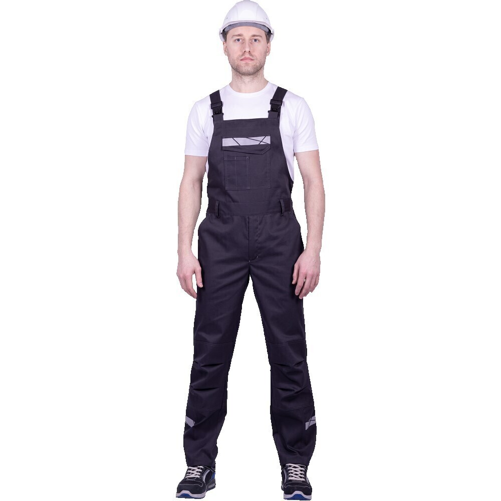 original-15470.jpg Полукомбинезон рабочий ГК Спецобъединение Стронг 48-50 рост 182-188 см серый — изображение 1