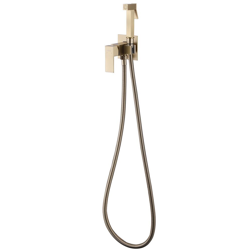 original-15503.jpg Смеситель с гигиеническим душем встраиваемый Abber Daheim со скрытой частью в комплекте золото (AF8226G) — изображение 1