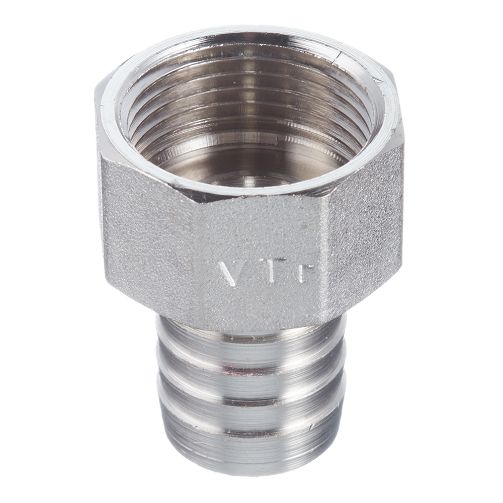 original-15745.jpg Штуцер Valtec для присоединения шланга 3/4 ВР(г) х 20 мм латунный (VTr.654.N.0520) — изображение 1