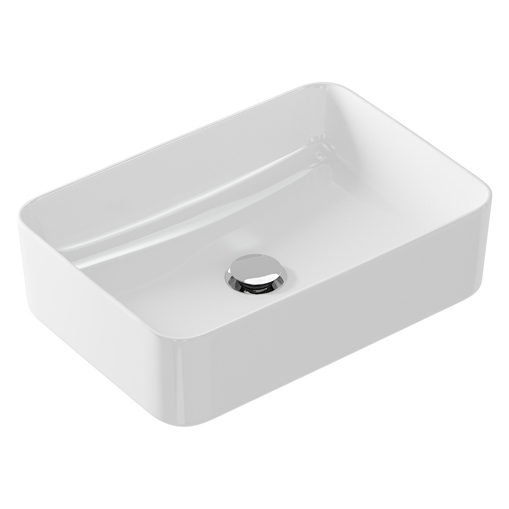 original-15746.jpg Раковина Cersanit Crea 50 см накладная белая (64755) — изображение 1