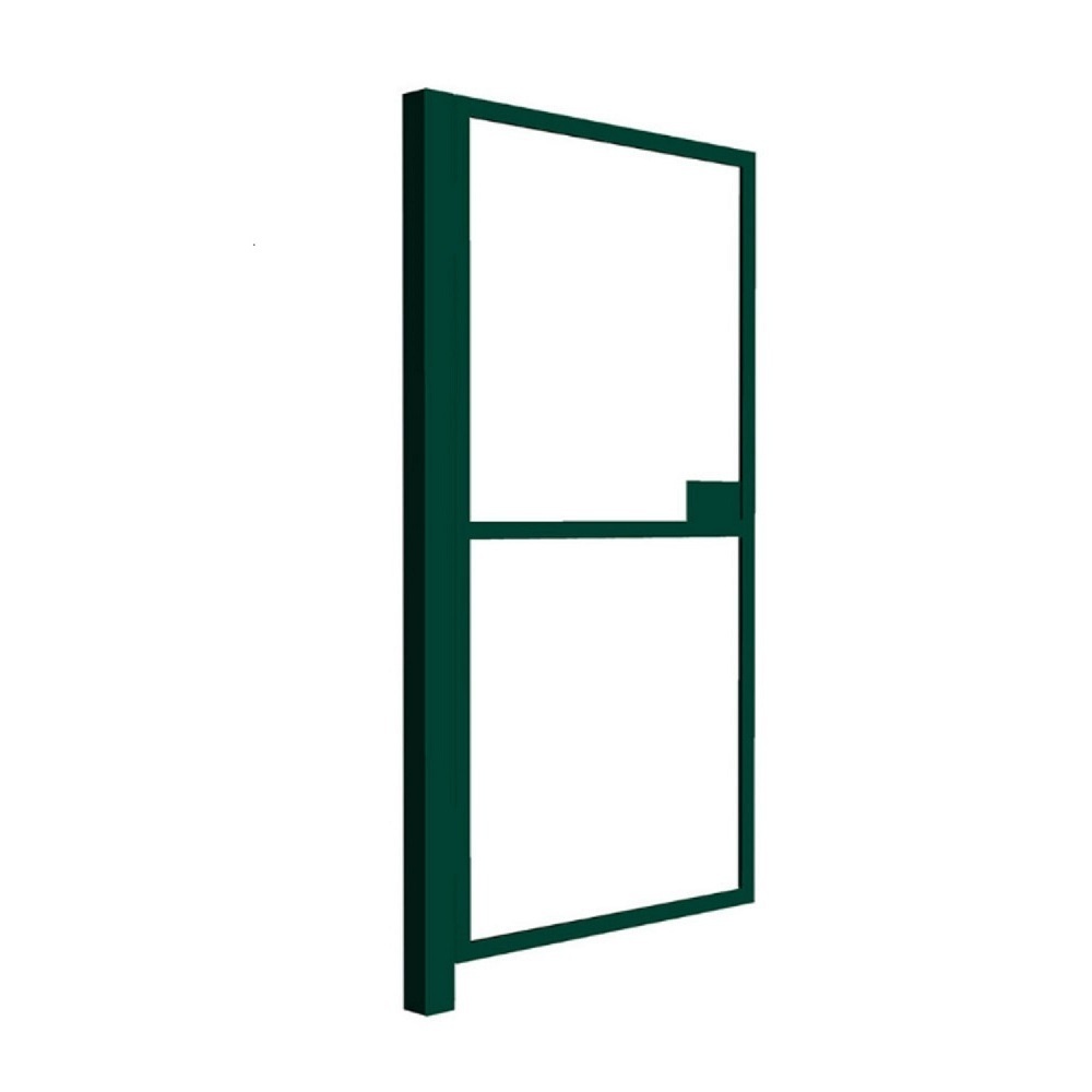 original-15762.jpg Калитка распашная каркас со столбом Оптима 1х2 м зеленая RAL 6005 — изображение 1
