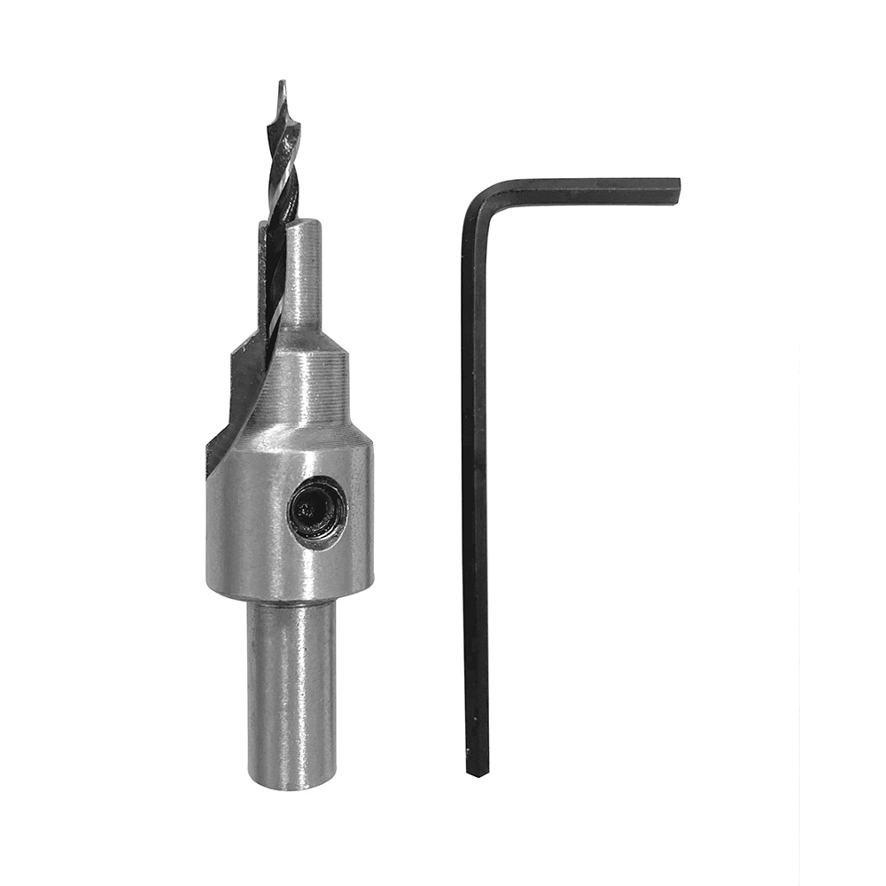 original-15790.jpg Сверло по дереву Vira 3х62 мм конфирмат для мебельной стяжки 4х50 мм с зенкером (552362) — изображение 1