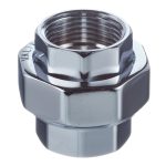 Американка прямая Valtec 1 ВР(г) х 1 ВР(г) хром латунная (VTr.340.C.0006)