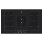 Варочная панель газовая Lex GVG 955 5 конфорок черная