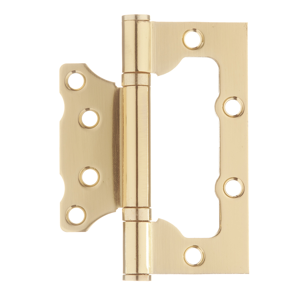 original-15889.jpg Петля Corsa Deco бабочка универсальная неразъемная 100х75 мм золото — изображение 1