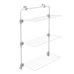 Сушилка для белья навесная Ника 11 м 595х330х910 мм белая