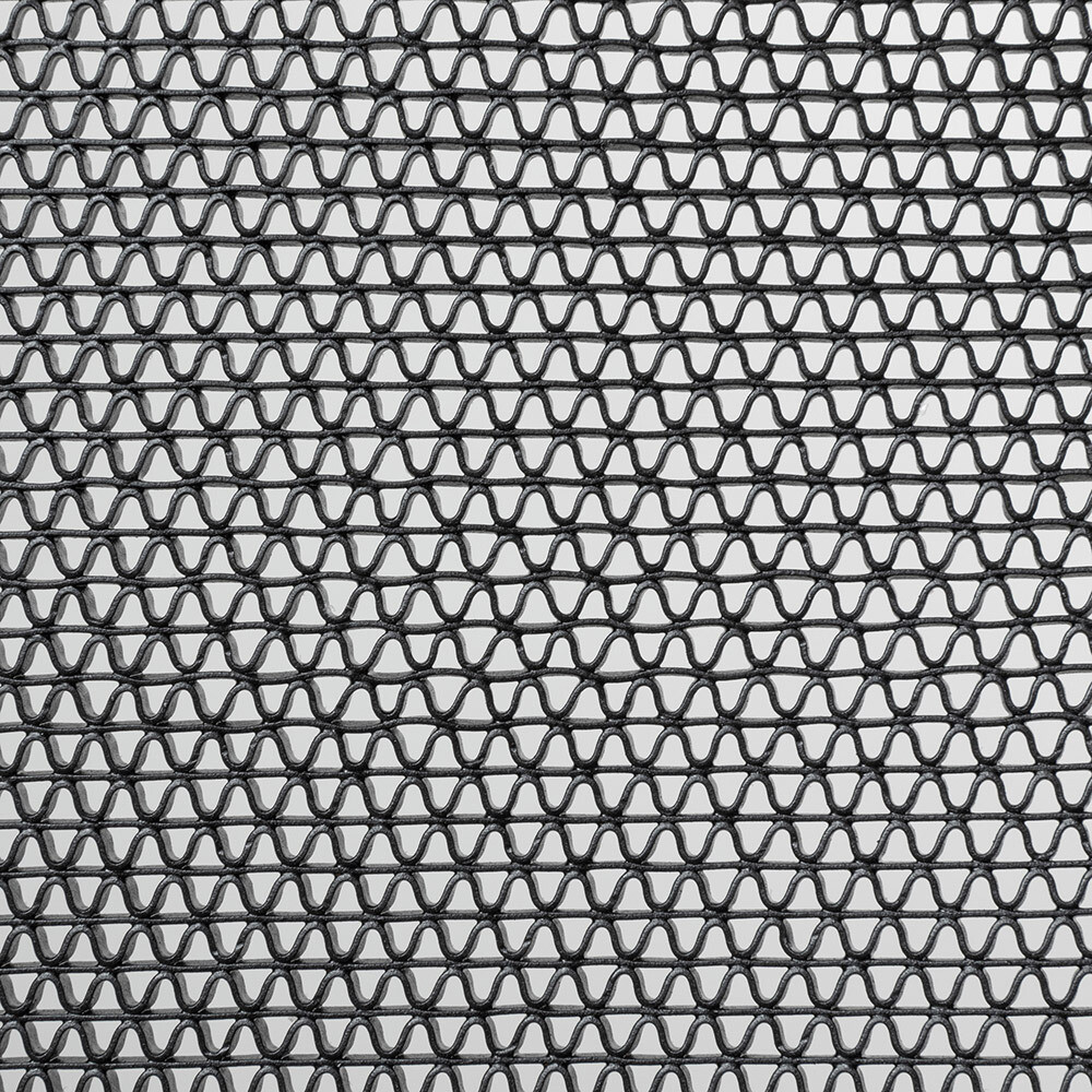 original-15948.jpg Коврик-дорожка грязезащитный Импортэкс Зигзаг 90х0,45 см противоскользящий черный — изображение 1