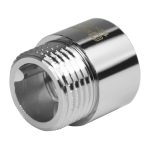 Удлинитель CTM 15 мм х 1/2 ВР(г) х 1/2 НР(ш) латунный (CREMF015)