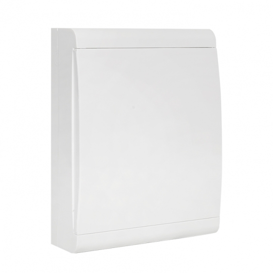 original-16066.jpg Щит распределительный навесной EKF ЩРН-П-24 пластиковый IP41 335х261х97 мм 24 модуля непрозрачная дверь (10 шт.) — изображение 1