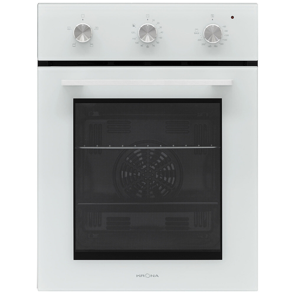 original-16138.jpg Духовой шкаф электрический встраиваемый Krona Linde 45 WH 447 мм белый (КА-00006502) — изображение 1