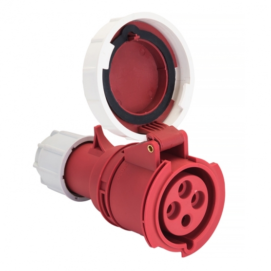 original-16205.jpg Розетка силовая переносная EKF PROxima с заземлением 3Р+РЕ 125 А 380 В IP67 (ps-2442-125-380) — изображение 1