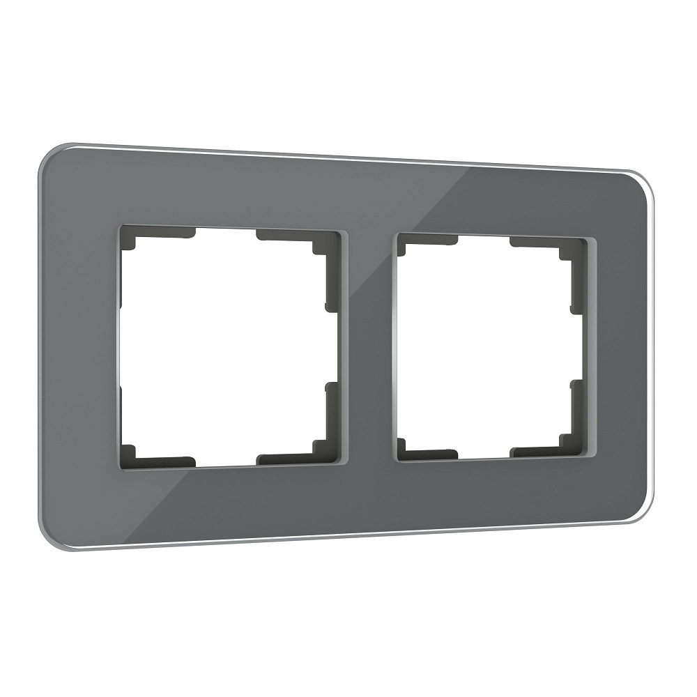 original-16251.jpg Рамка Werkel Elite двухместная графит (a057879) — изображение 1