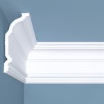 Плинтус потолочный из экополимера ударопрочный 140х60х2000 мм Bello Deco XPS К2