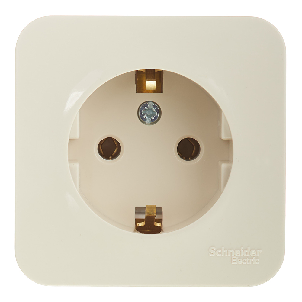original-16302.jpg Розетка Systeme Electric Blanca накладная бежевая (BLNRA010117) — изображение 1