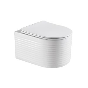 Унитаз подвесной Corsa Deco LXH Tornado безободковый с сиденьем дюропласт микролифт (WHLXH500ST)