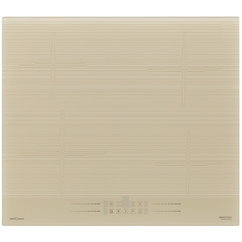 original-16399.jpg Варочная панель индукционная Krona Genesis 60 IV G2 4 конфорки слоновая кость — изображение 1