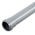 Труба канализационная Valfex Base d50x1000 мм пластиковая для внутренней канализации