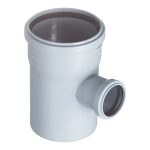 Тройник Valfex d110х50 мм 87° пластиковый для внутренней канализации (24110050)