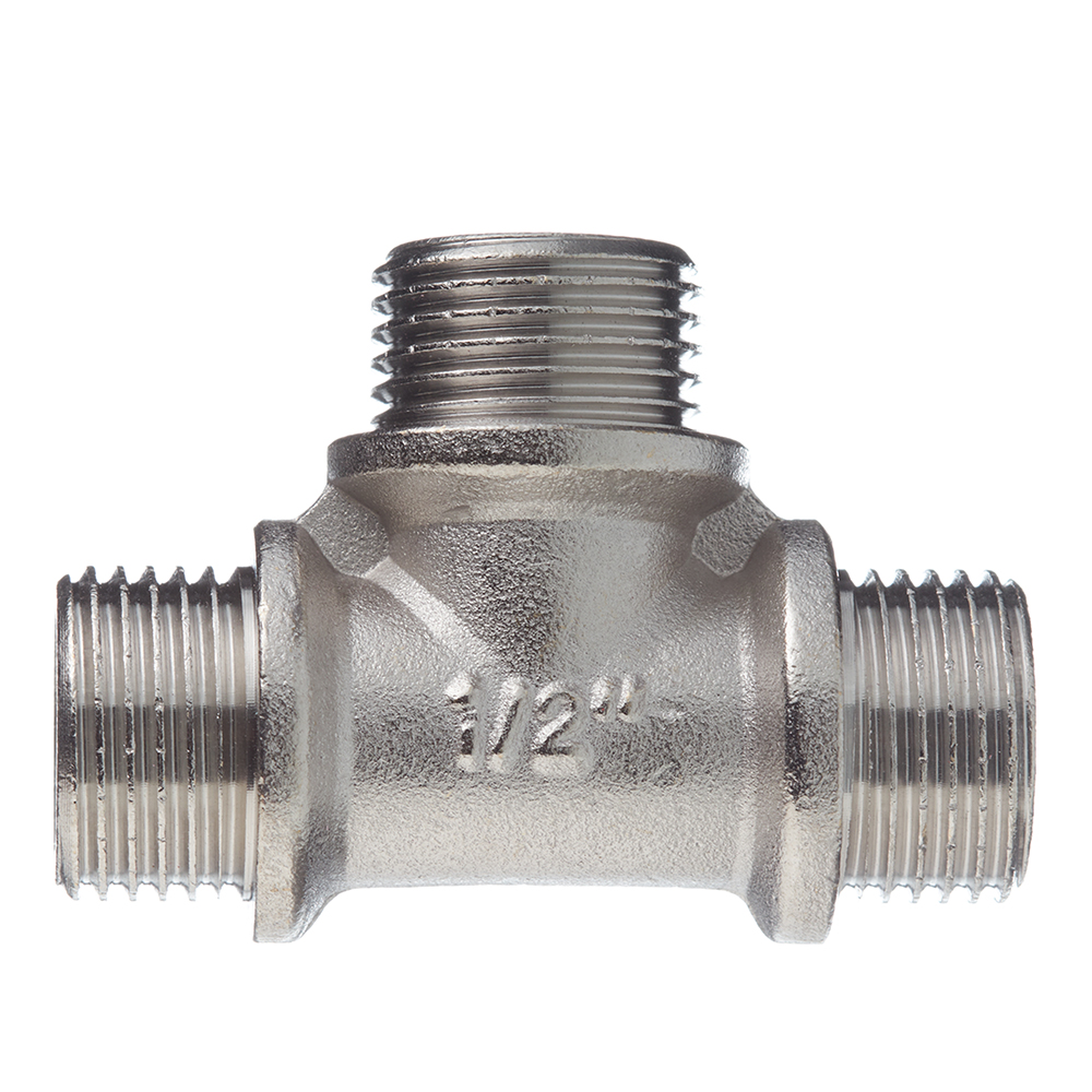 original-16457.jpg Тройник Valtec 1/2 НР(ш) х 1/2 НР(ш) х 1/2 НР(ш) латунный (VTr.131.N.0004) — изображение 1