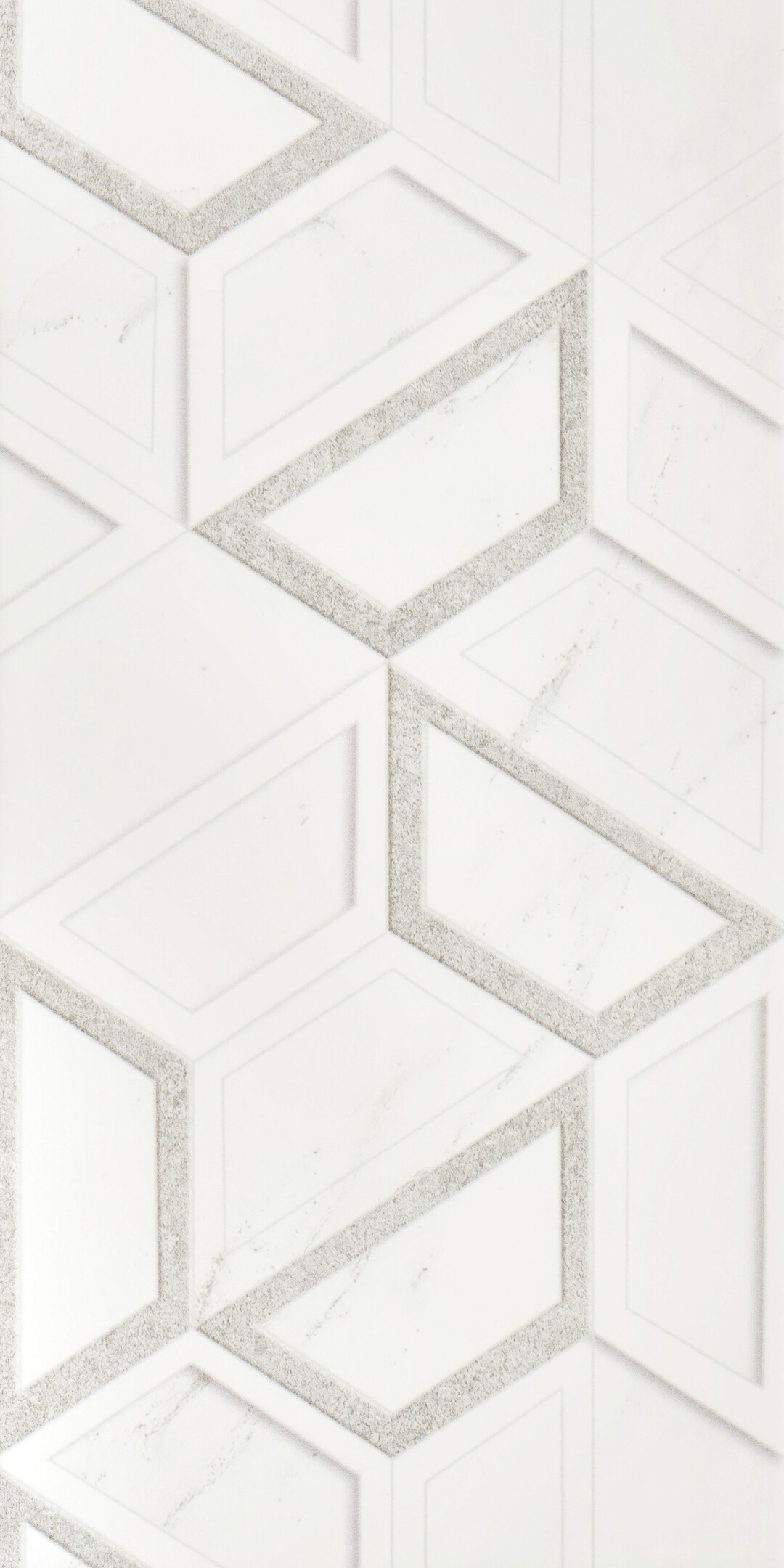 original-16477.jpg Плитка облицовочная Нефрит Фьюжен геометрия белая 400х200х8 мм (15 шт.=1,2 кв.м) — изображение 1
