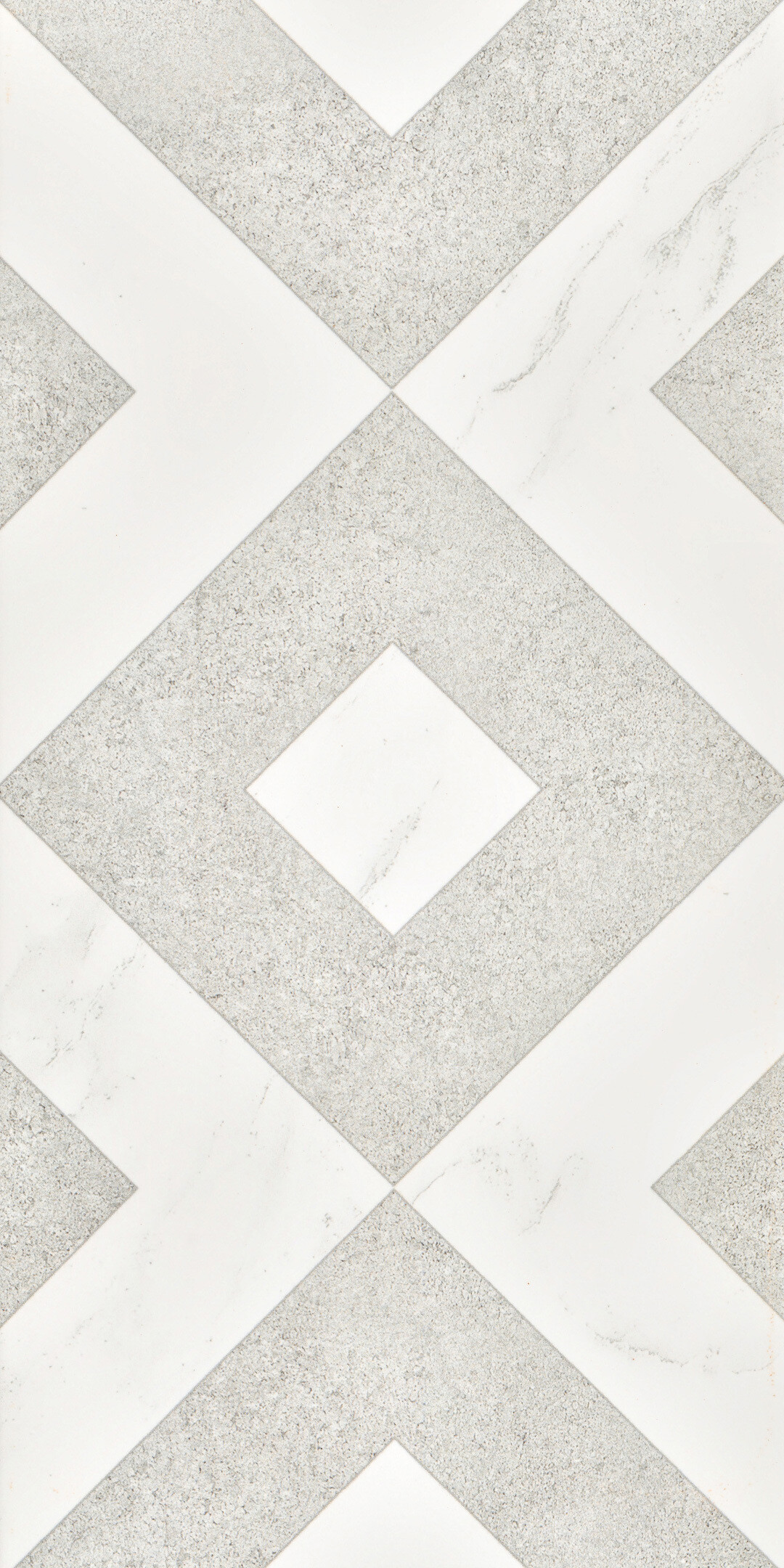 original-16485.jpg Плитка облицовочная Нефрит Фьюжен ромбы белая 400х200х8 мм (15 шт.=1,2 кв.м) — изображение 1