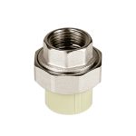 Муфта полипропиленовая Valfex разъемная (американка) 20 мм х 1/2 ВР(г) серая (10155015Г)