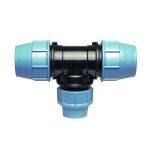 Тройник ПНД Unidelta компрессионный переходной 40х32х40 мм