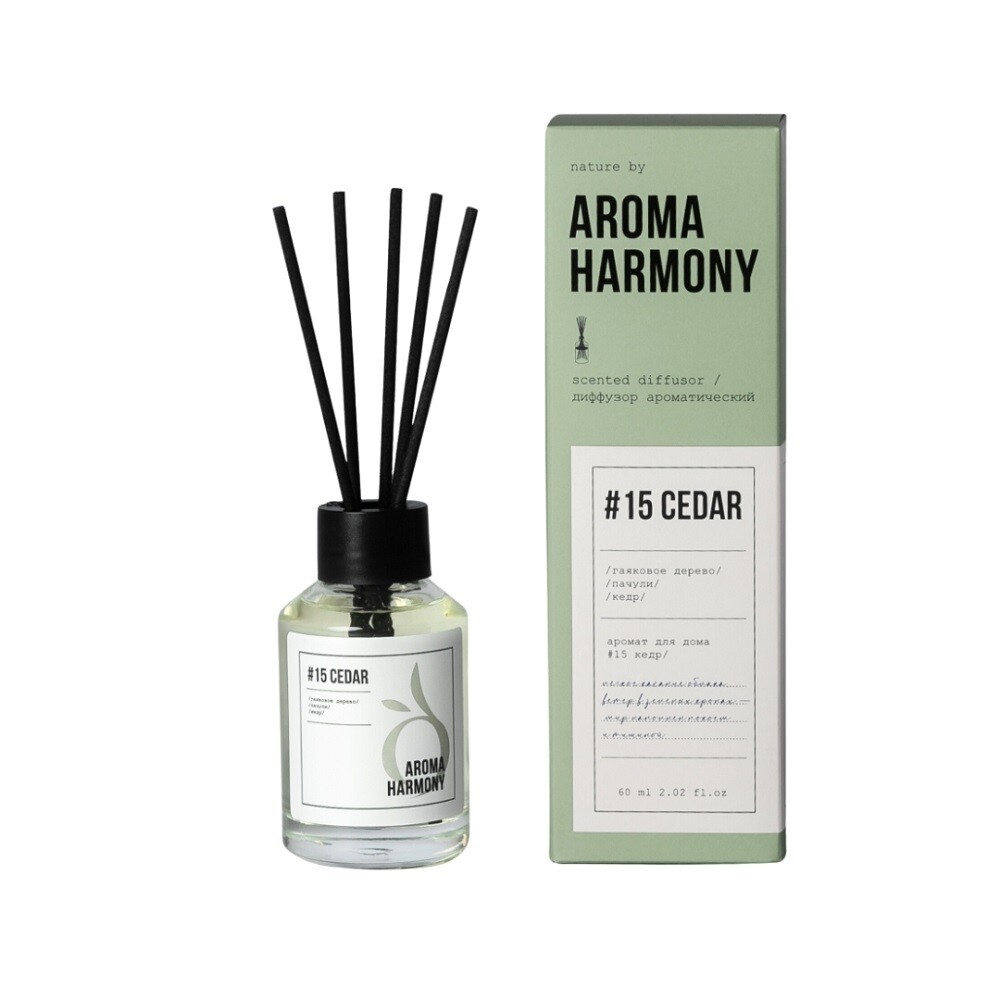 original-16645.jpg Аромадиффузор с палочками Aroma Harmony №15 Cedar 60 мл — изображение 1