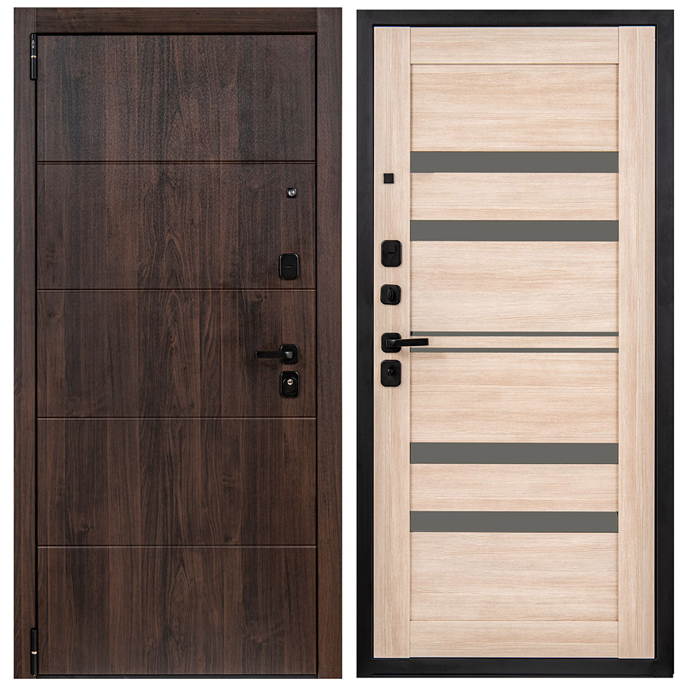 original-16679.jpg Дверь входная Portika Porta R-3 левая алмон - капучино вералинг 980х2050 мм — изображение 1