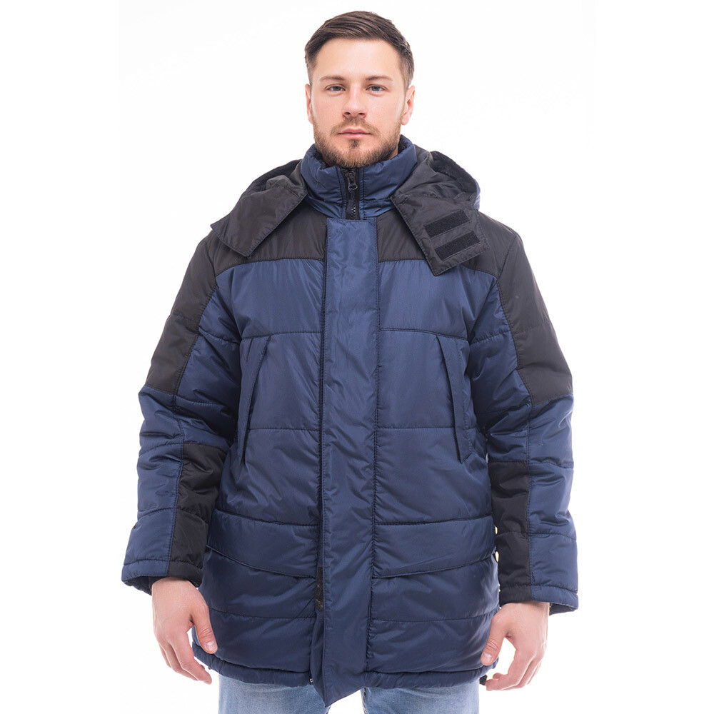 original-16680.jpg Куртка рабочая мужская утепленная Спрут Сити 52-54 рост 170-176 см темно-синяя/черная — изображение 1