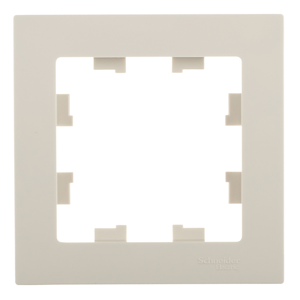 original-16718.jpg Рамка Systeme Electric AtlasDesign одноместная бежевая (ATN000201) — изображение 1