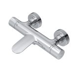 Смеситель для ванны AM.PM Like хром термостатический с коротким изливом без лейки (F8050000)