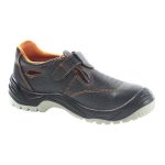 Сандалии рабочие кожаные размер 44 черные Мистраль