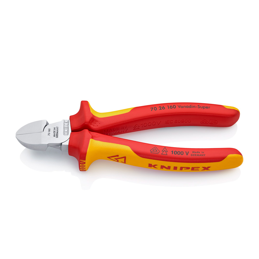 original-17027.jpg Кусачки боковые Knipex 165 мм (KN-7026160) — изображение 1