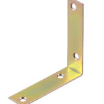 Уголок узкий оцинкованный 60х60х15х1.5 мм с желтой пассивацией