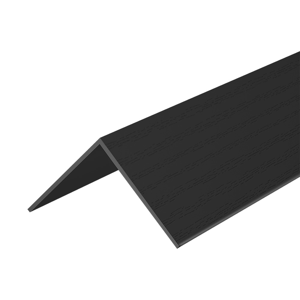 original-17071.jpg Уголок ПВХ 30х30х2700 мм с тиснением черный — изображение 1
