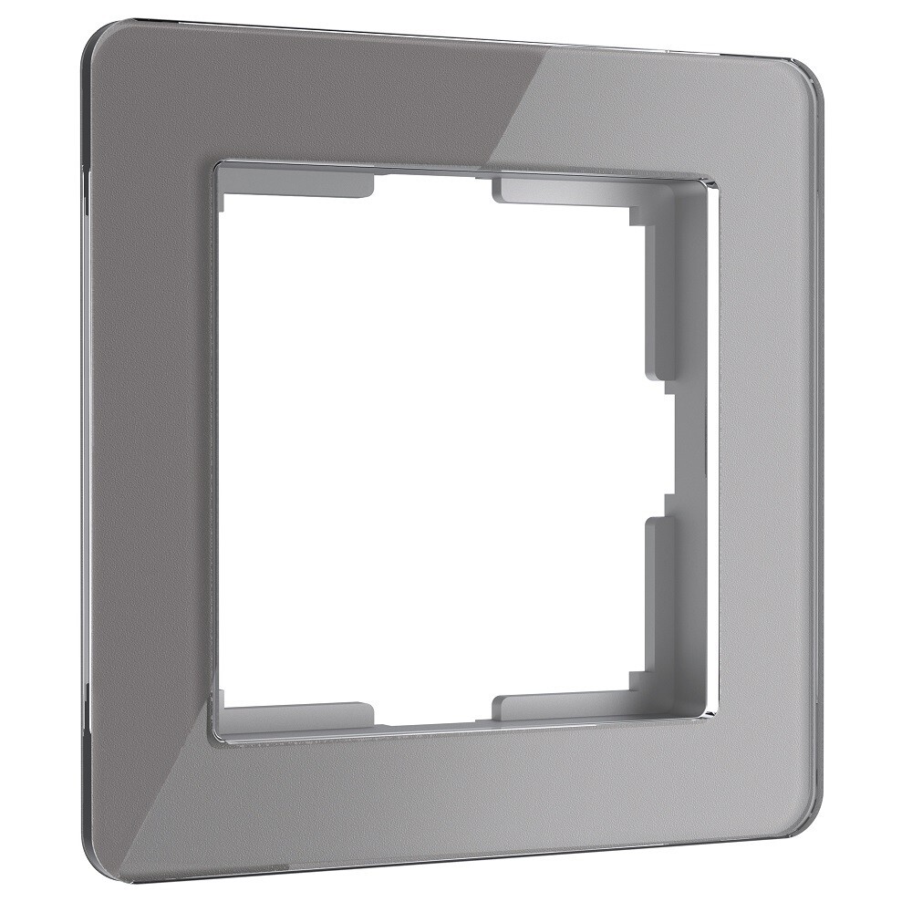 original-17079.jpg Рамка Werkel Acrylic одноместная графит (a059319) — изображение 1