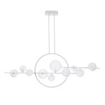 Люстра светодиодная потолочная Arte Lamp Saturn 75 Вт 4000К 13 кв.м (A7790SP-75WH)