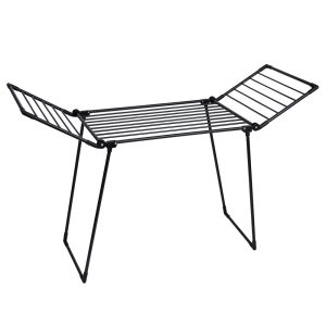 Сушилка для белья напольная Hausmann Karakoram 19 м 610х1740х1080 мм черная