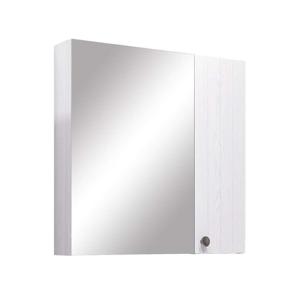 original-17218.jpg Зеркальный шкаф Comforty Сантьяго 80х80х15 см подвесной ясень беленый — изображение 1