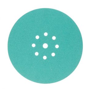 Диск шлифовальный КМ Green Film d225 мм P120 на липучку пленочная основа (3 шт.)