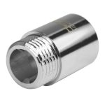 Удлинитель CTM 25 мм х 1/2 ВР(г) х 1/2 НР(ш) латунный (CREMF025)