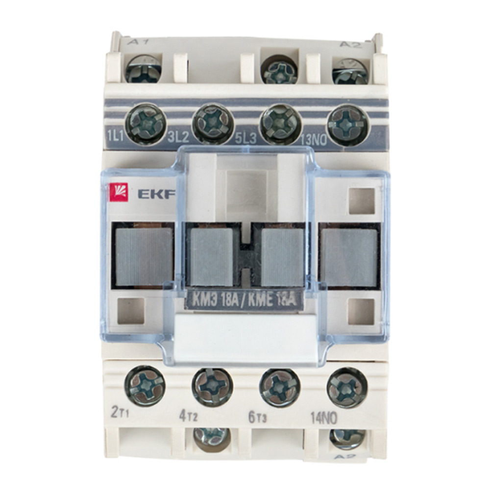 original-17514.jpg Контактор модульный EKF PROxima КМЭ (ctr-s-18-220) 230-240 В 18 А тип AC 1НО малогабаритный — изображение 1