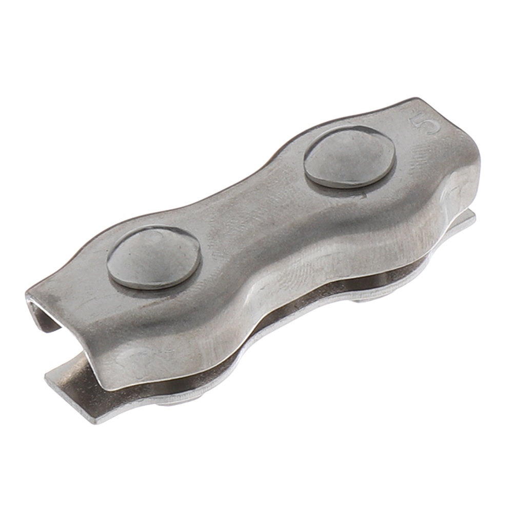 original-17518.jpg Зажим троса duplex d5 мм нержавеющая сталь — изображение 1