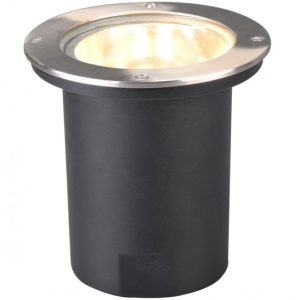 Светильник тротуарный встраиваемый Arte Lamp Piazza матовое серебро E27 75 Вт IP65 (A6013IN-1SS)